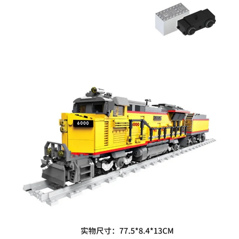 Barweer Steam Train Building Blocks Model 80019 For Kids