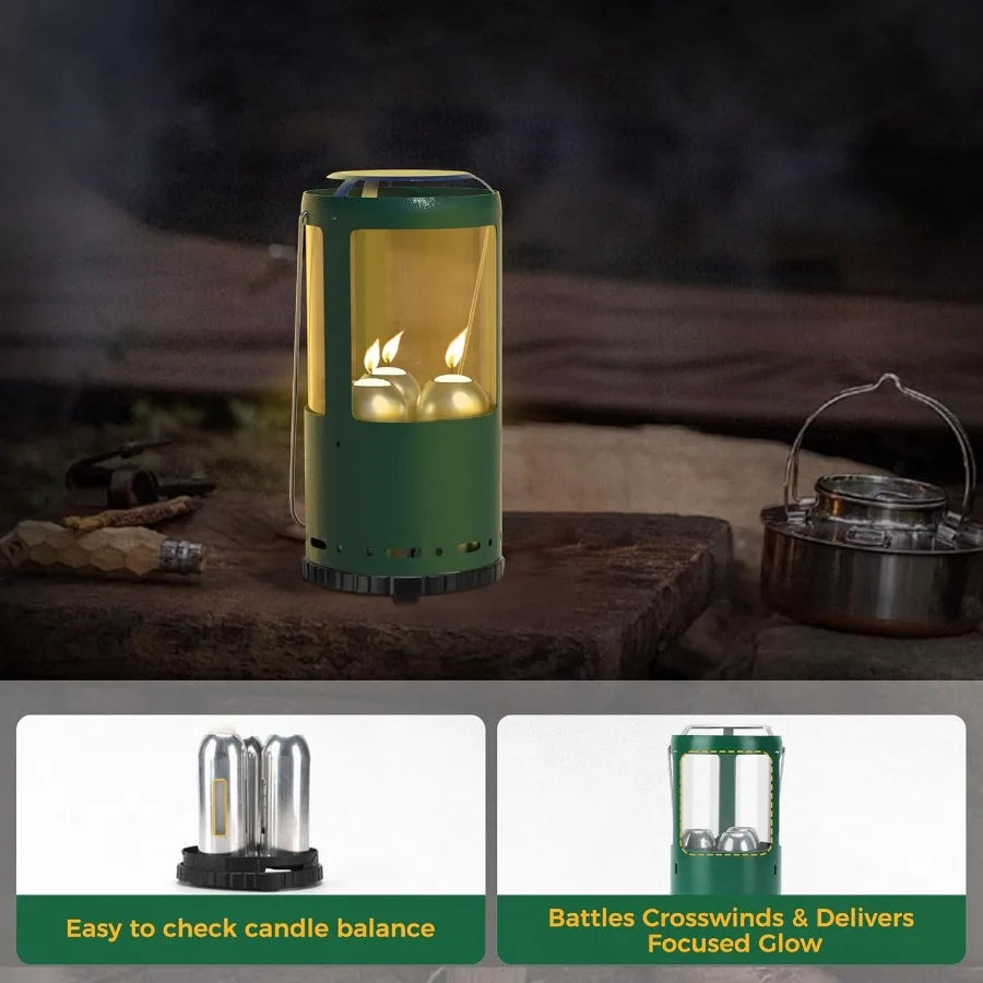 High Concerned Windproof Outdoor Candle Lantern Holder For Real Candles