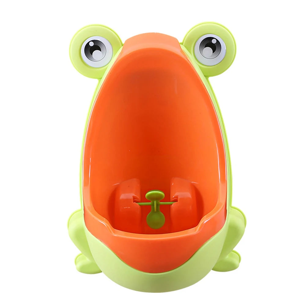 Baby Boys Standing Potty Frog Shape Wall-Mounted Urinals Children Potty Toilet Training Kids Urinal for Boys Pee Infant Toddler