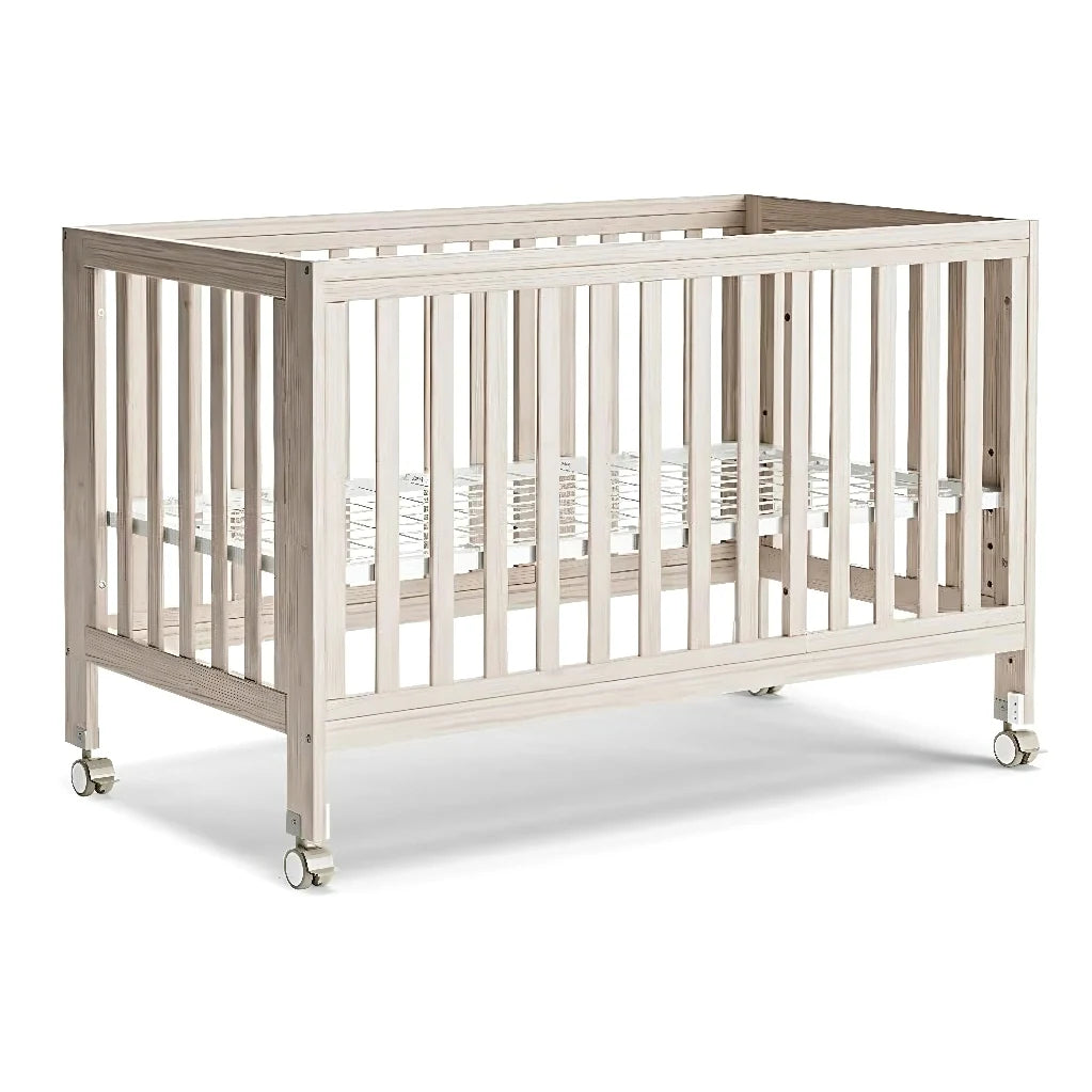 MAMAZING 11 In 1 Convertible Baby Crib With Removable Wheels
