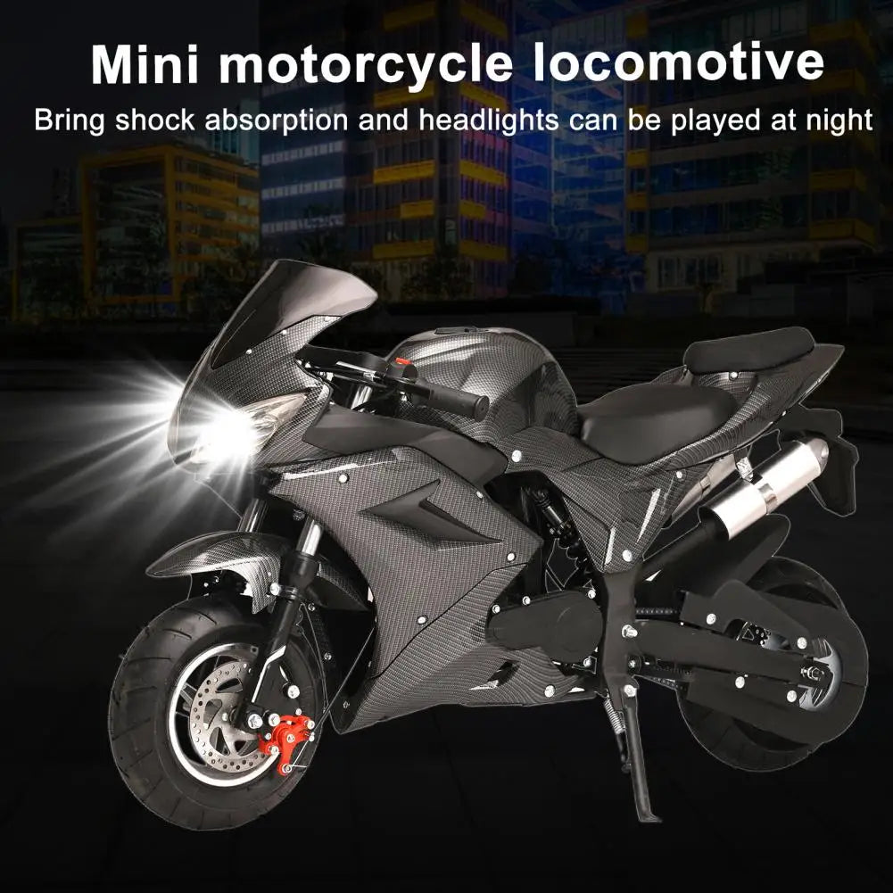 49cc Pocket Rocket Motorcycle Mini Bike Front Rear Disc Brakes