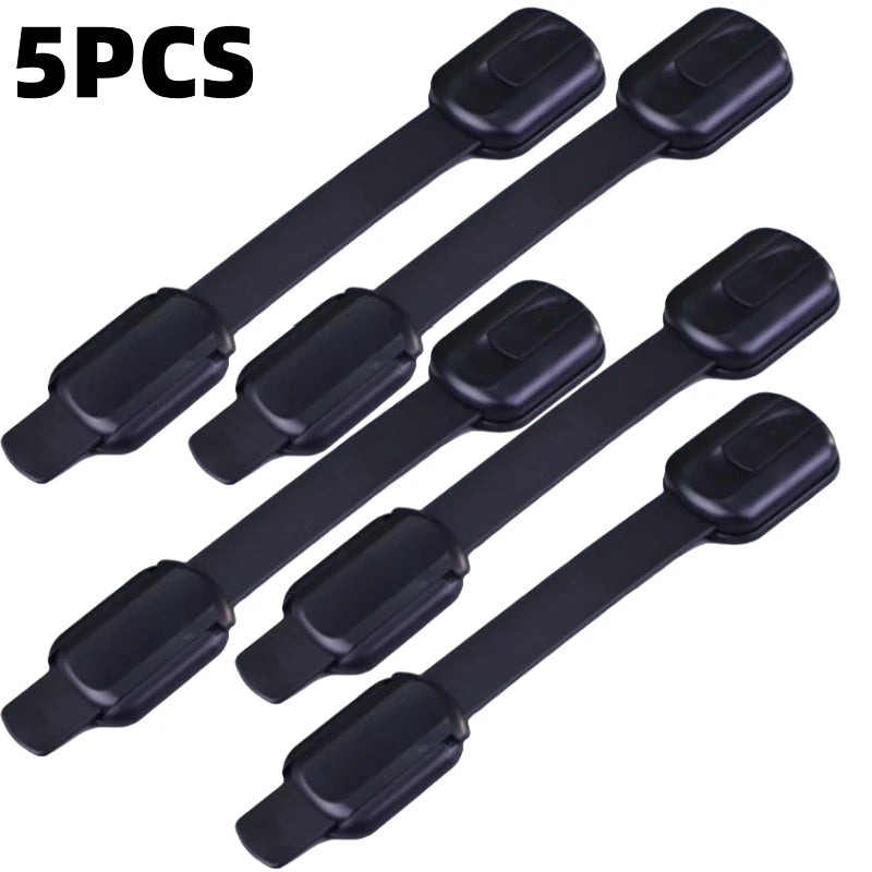Baby Safety Lock Drawer Child Safety Cabinet Locks Adhesive Cabinet Drawer Door Latches Baby Safe Straps