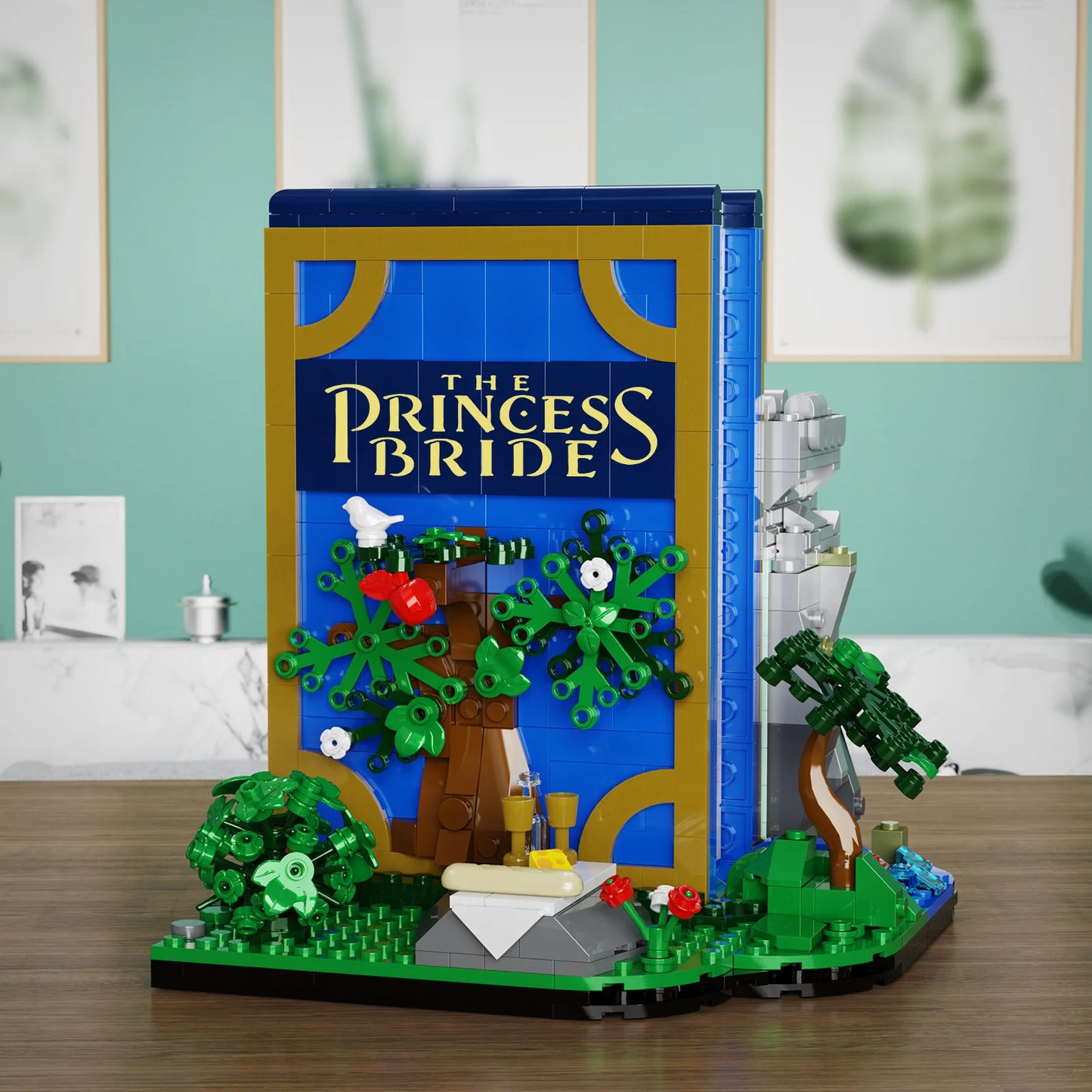 BuildMoc Princess Story Blocks Dream Bride Diorama Set
