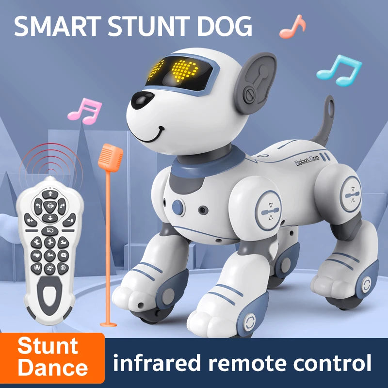 Kelaton RC Robot Dog With Voice Command Programmable Touch Sensor