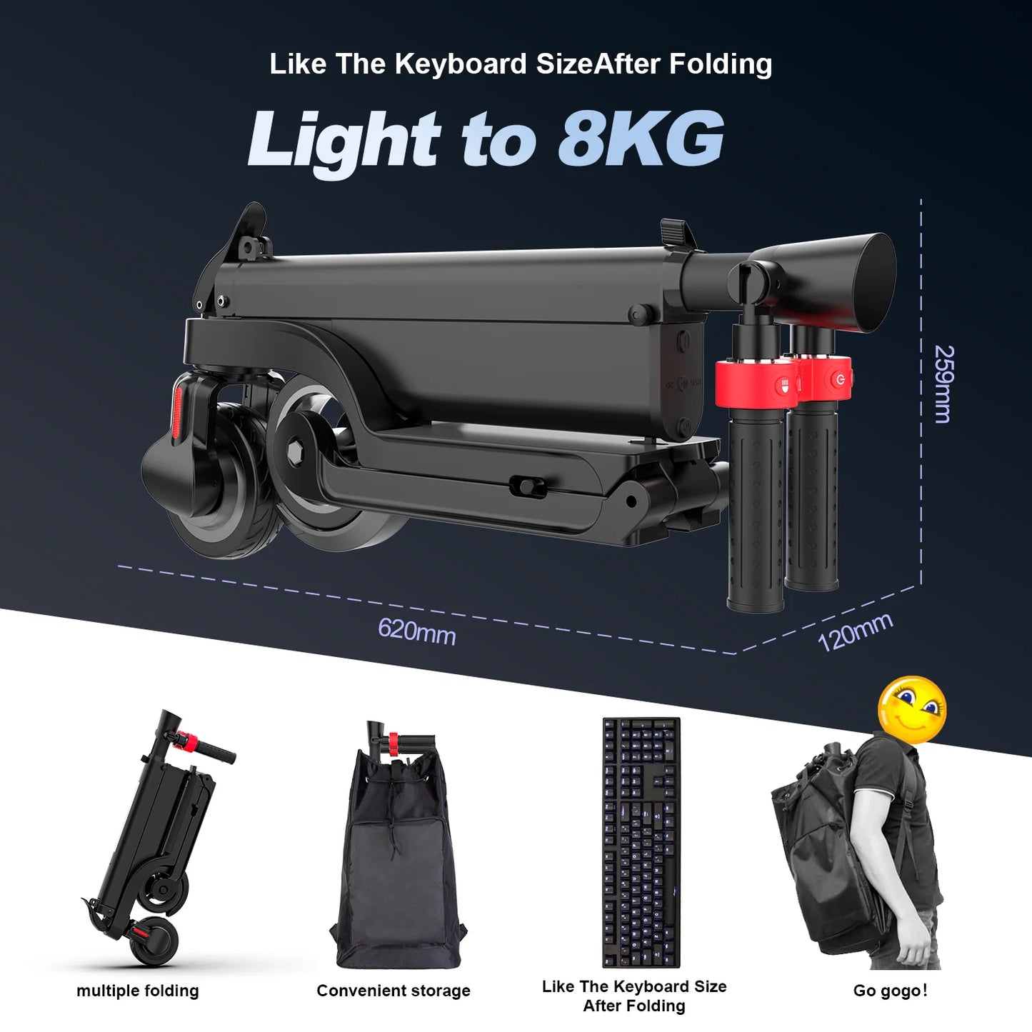 HX X6 Electric Scooter 350W 25kmh Foldable Smart App