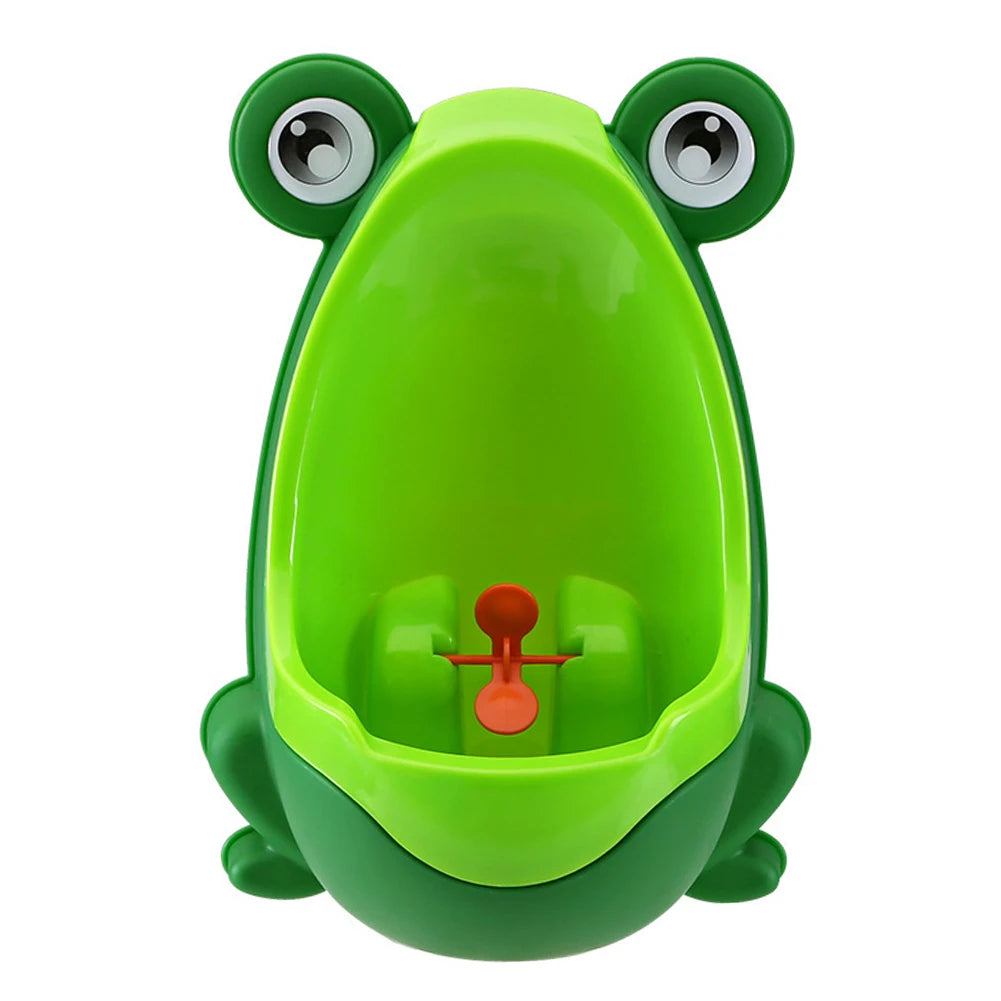 Baby Boys Standing Potty Frog Shape Wall-Mounted Urinals Children Potty Toilet Training Kids Urinal for Boys Pee Infant Toddler