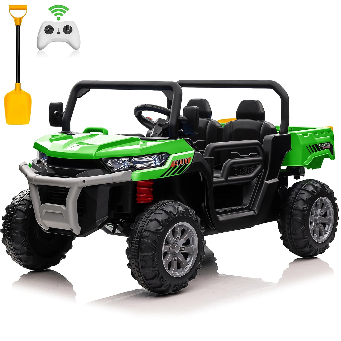 24V Ride On Dump Truck For Kids 2 Seater Bluetooth