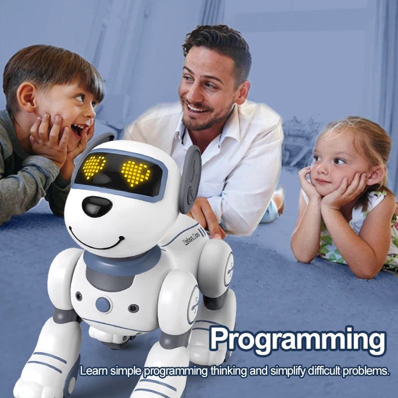 Kelaton RC Robot Dog With Voice Command Programmable Touch Sensor