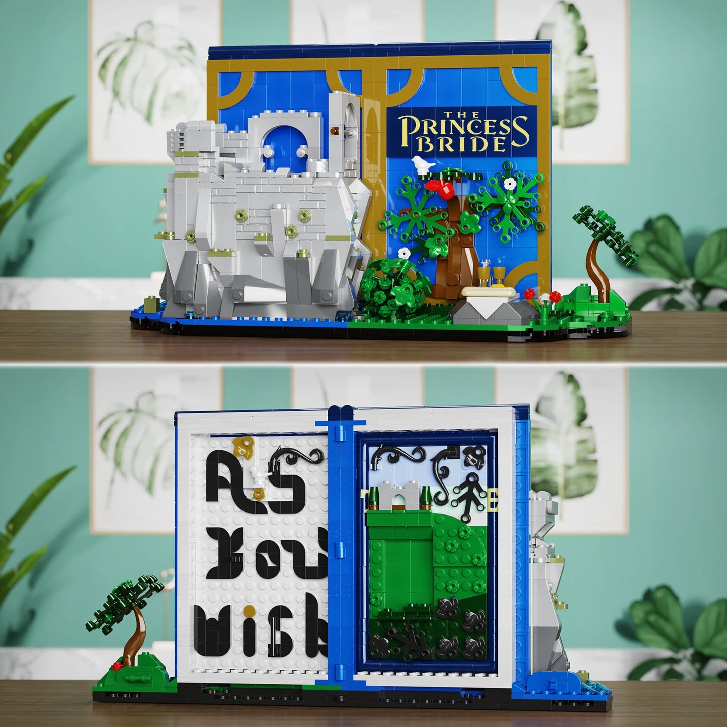 BuildMoc Princess Story Blocks Dream Bride Diorama Set