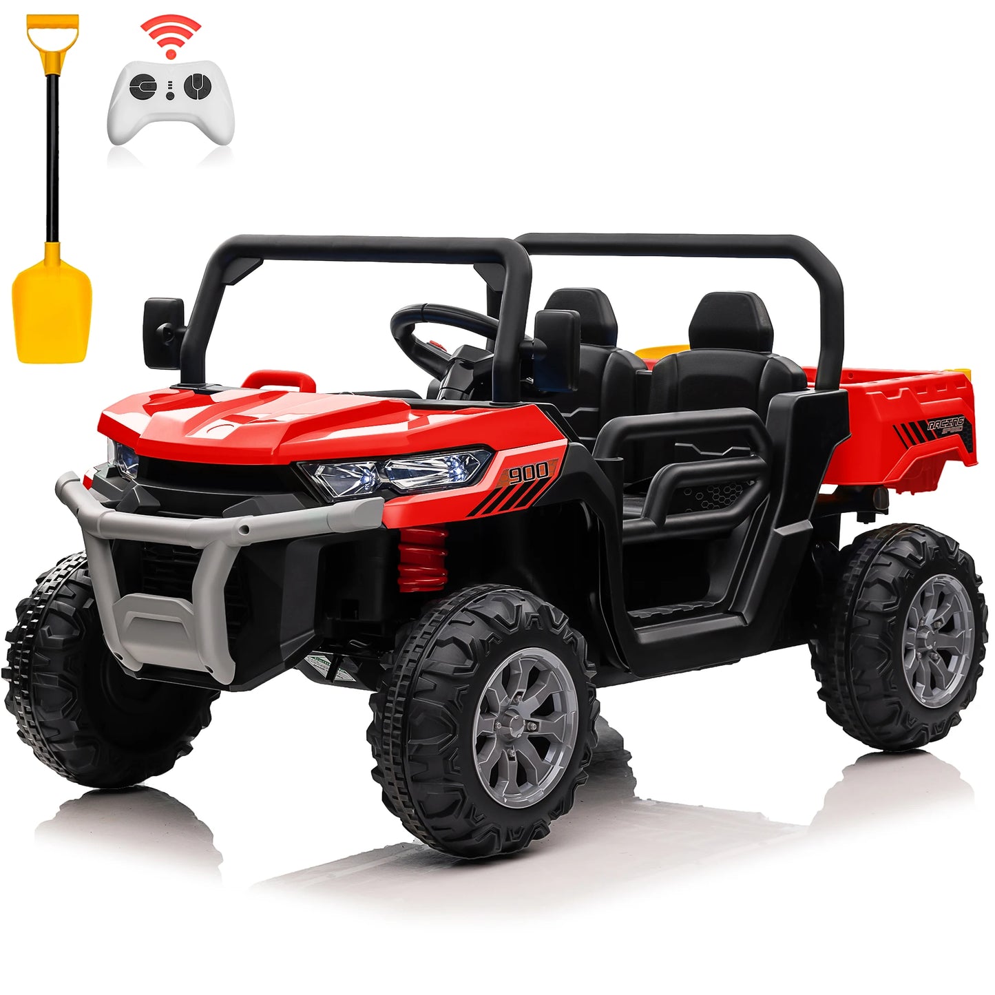 24V Ride On Dump Truck For Kids 2 Seater Bluetooth