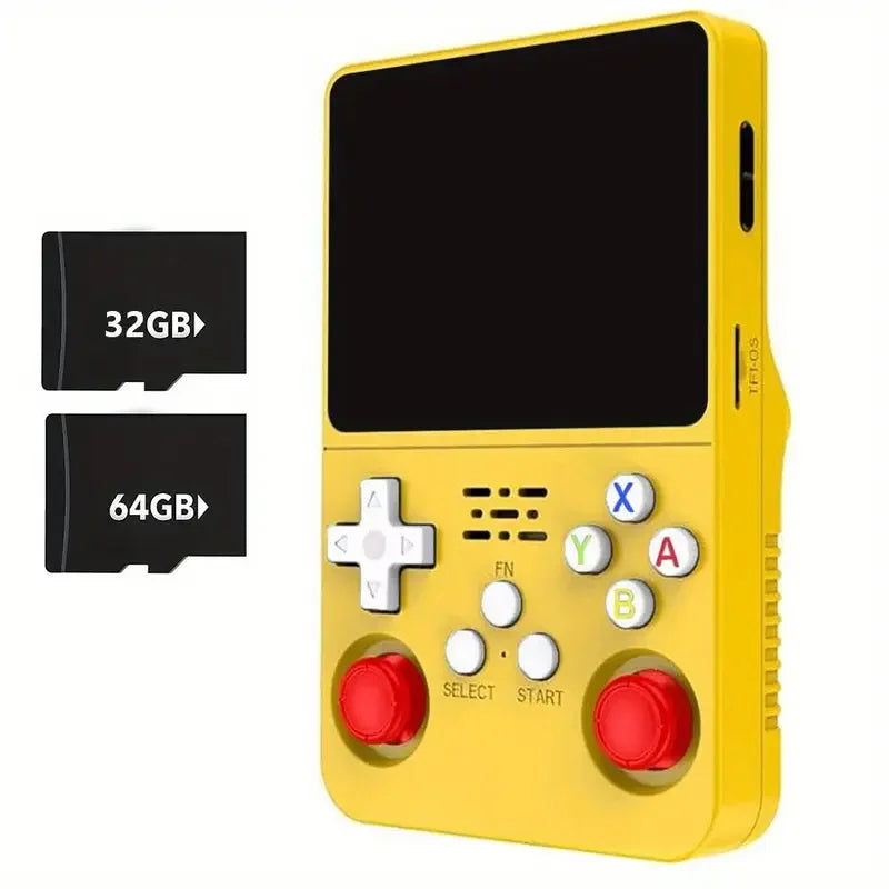 WUDS R36S Portable Handheld Game Controller With Rechargeable Battery