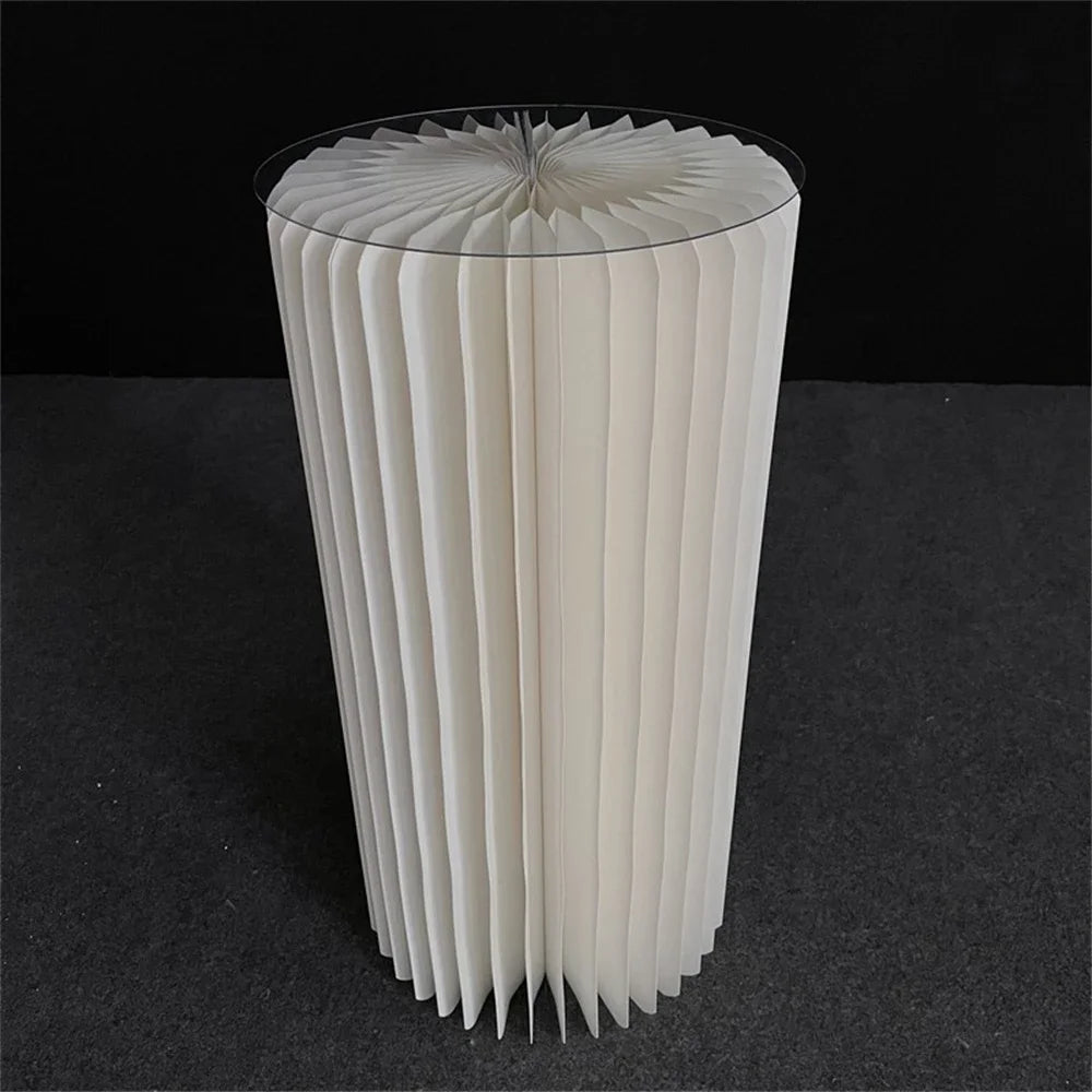 Cylindrical Paper Folding Festival Decoration For Weddings Eid
