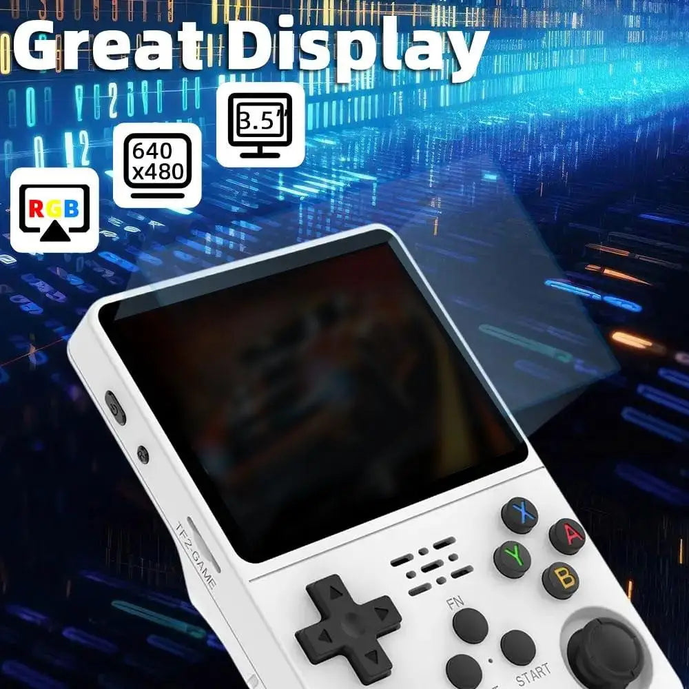 WUDS R36S Portable Handheld Game Controller With Rechargeable Battery