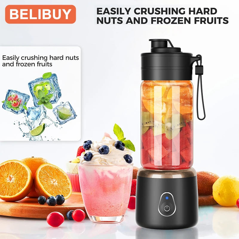 Portable USB Electric Juicer for Travel and Citrus