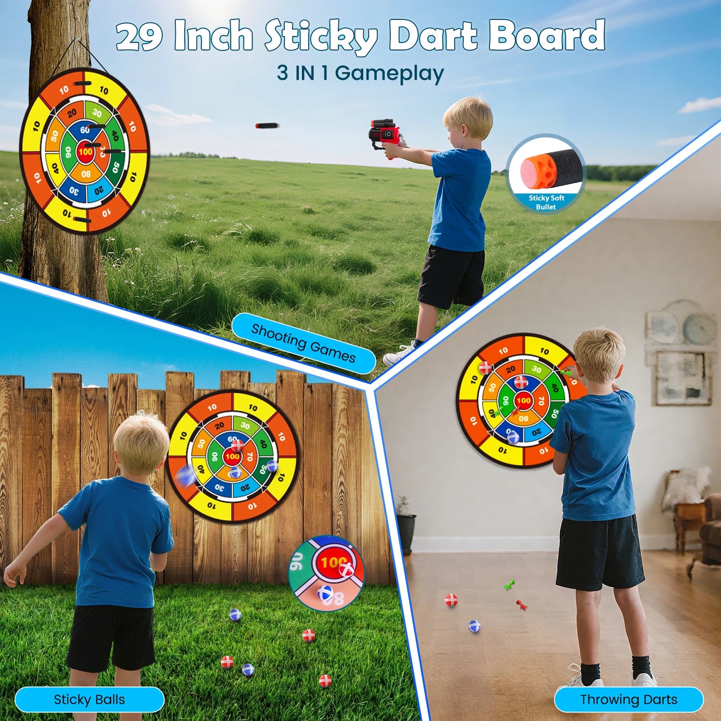 VATOS Archery Battle Arena Toy For Kids Indoor Outdoor Play