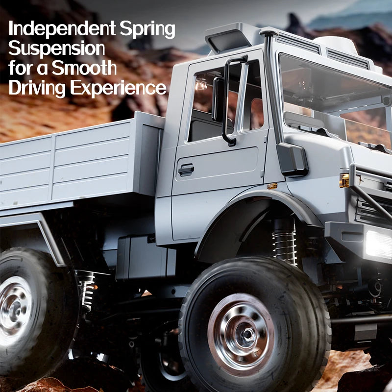 JIKEFUN C8823 RC Car 6WD Off Road Transport Rescue Truck