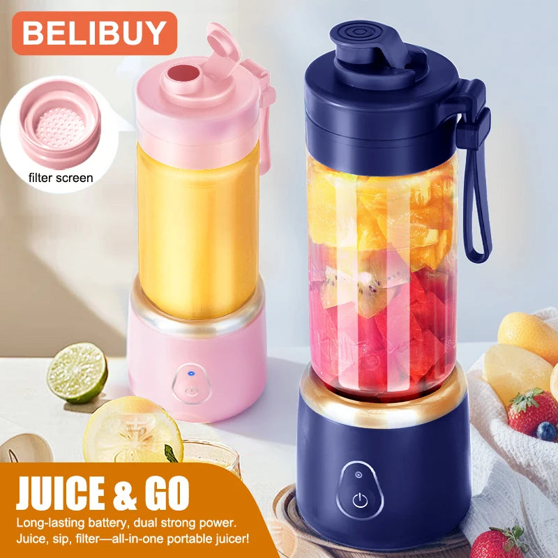 Portable USB Electric Juicer for Travel and Citrus