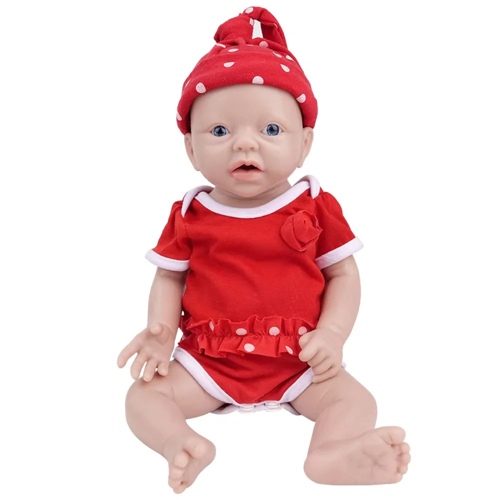 IVITA 100 Percent Silicone Reborn Doll Kit Lifelike Baby Toy Gift