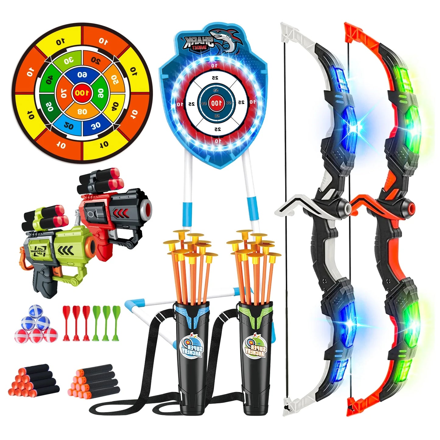 VATOS Archery Battle Arena Toy For Kids Indoor Outdoor Play