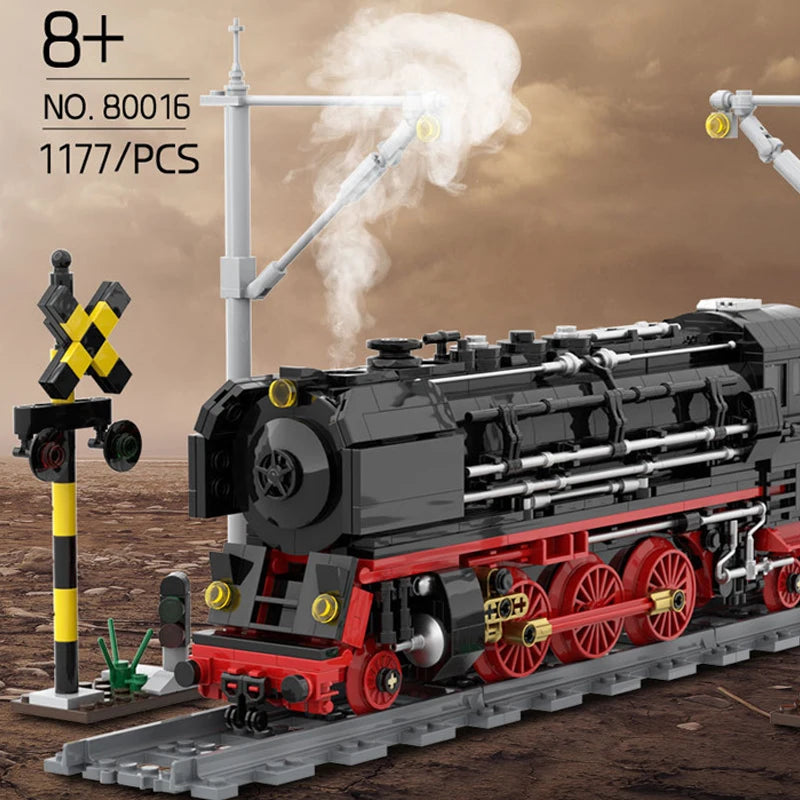 Barweer Steam Train Building Blocks Model 80019 For Kids