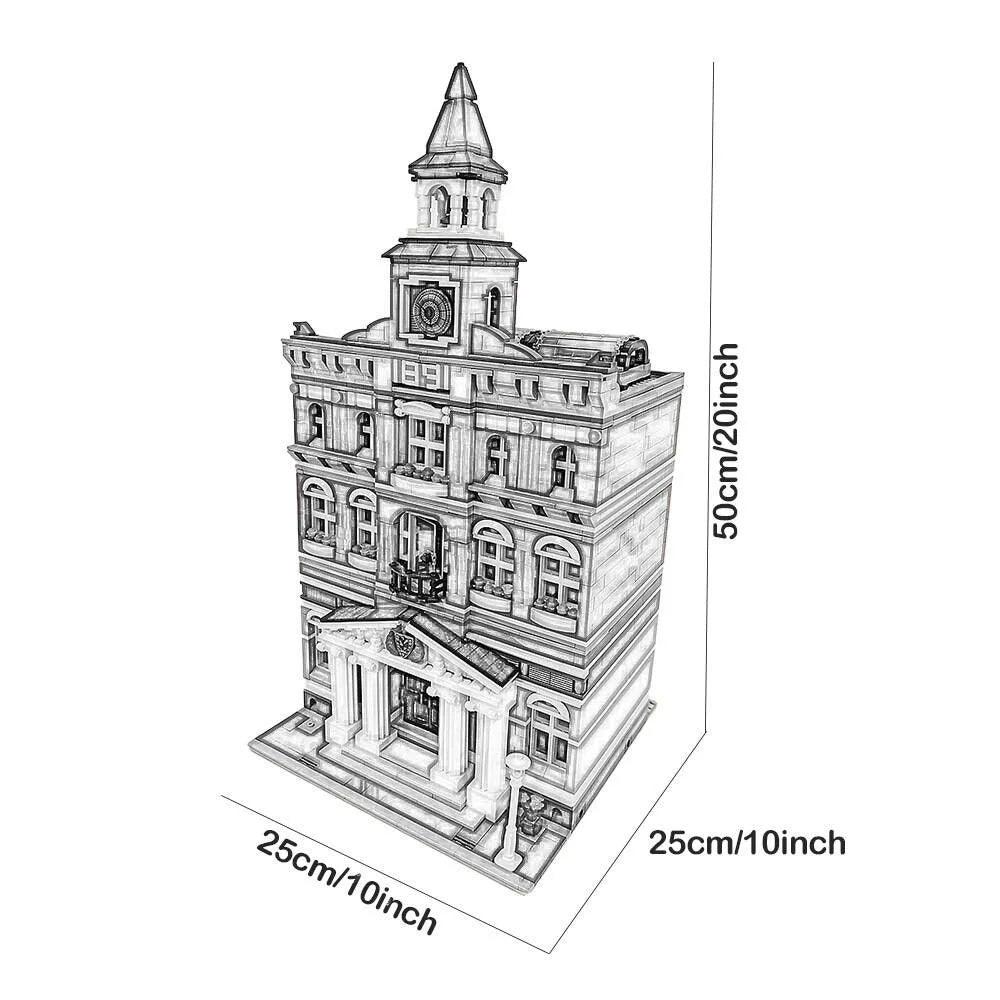 Creative Ideas Compatible 10224 Street View Building Block Set