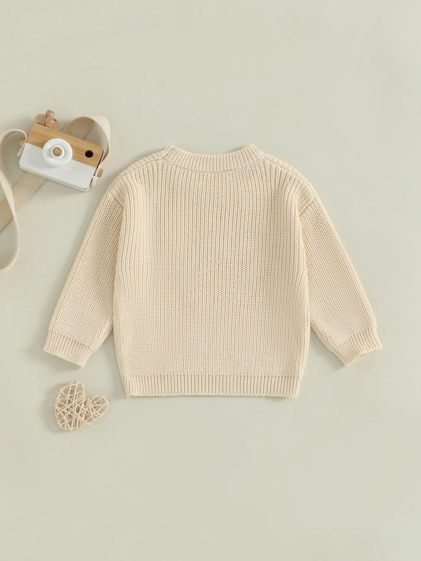 Toddler Boys Cable Knit Sweater Warm Winter Star Pattern Crew Neck Pullover Cozy Long Sleeve Tops for Infants