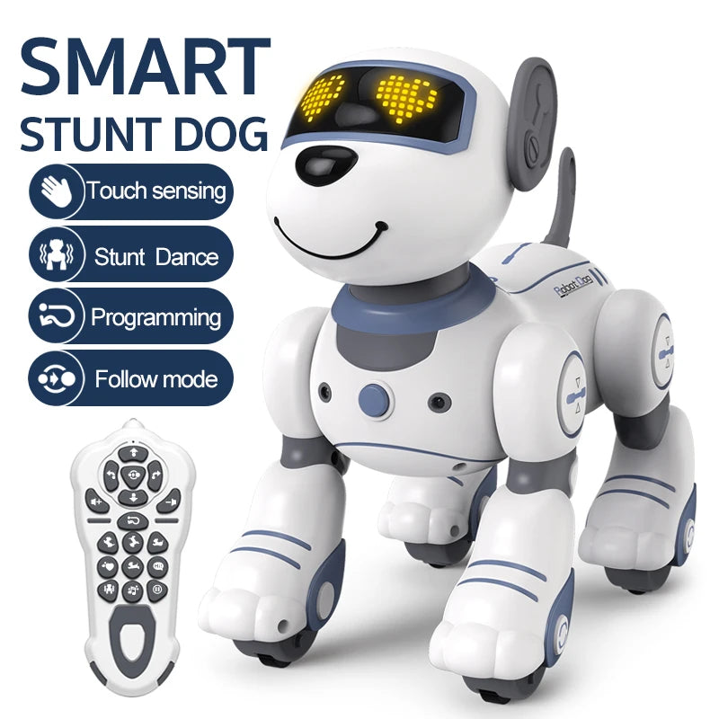 Kelaton RC Robot Dog With Voice Command Programmable Touch Sensor