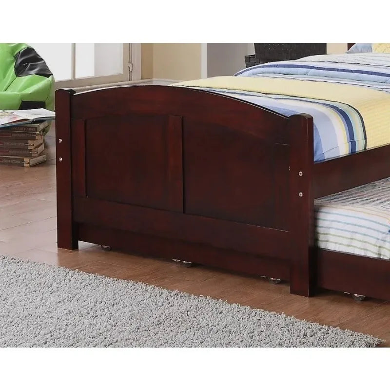 Children Bunk Bed With Slide Twin Loft Bed Frame Set