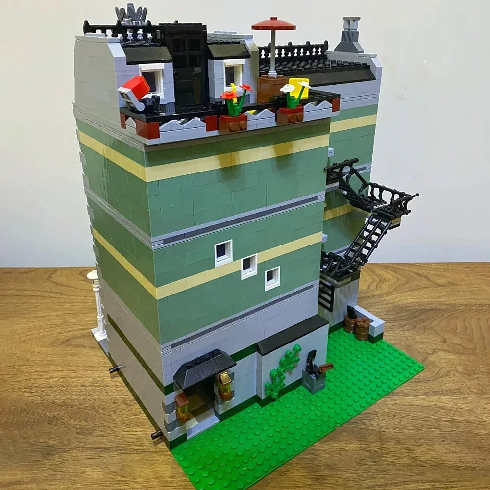 Creative Ideas Compatible 10224 Street View Building Block Set