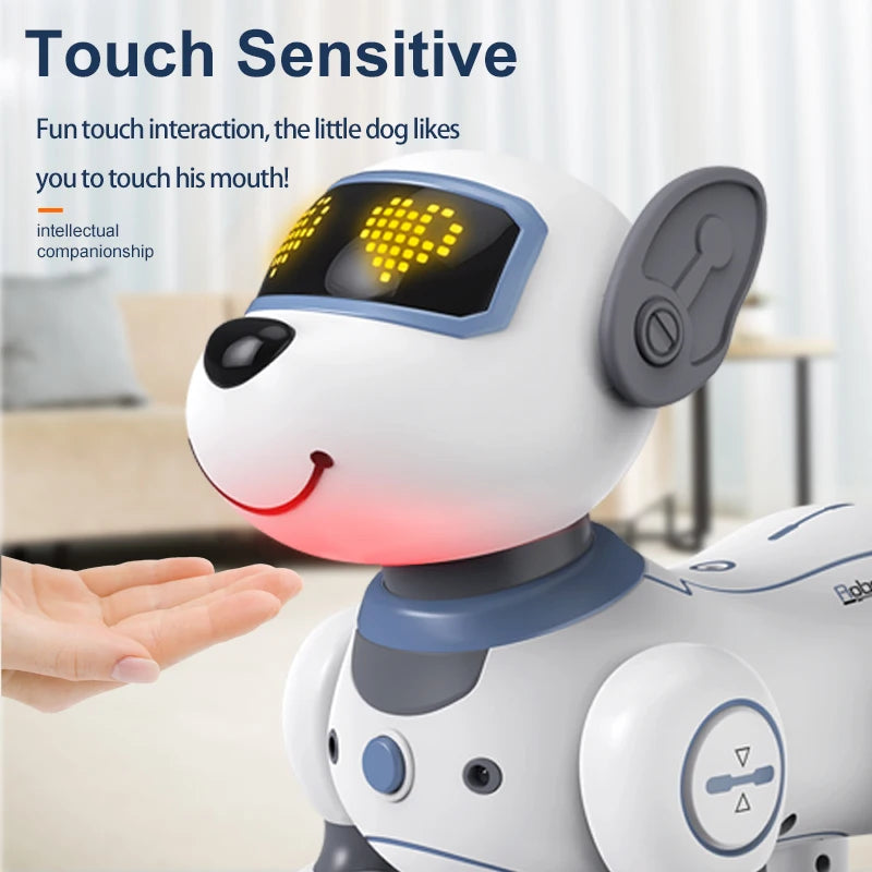 Kelaton RC Robot Dog With Voice Command Programmable Touch Sensor