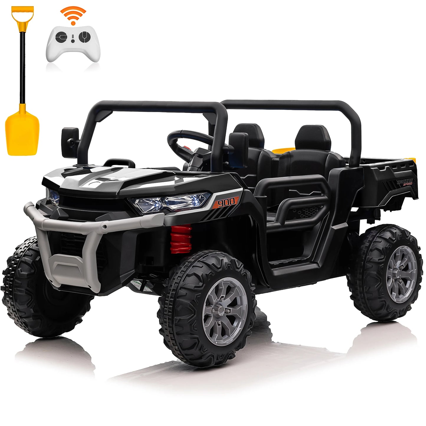 24V Ride On Dump Truck For Kids 2 Seater Bluetooth